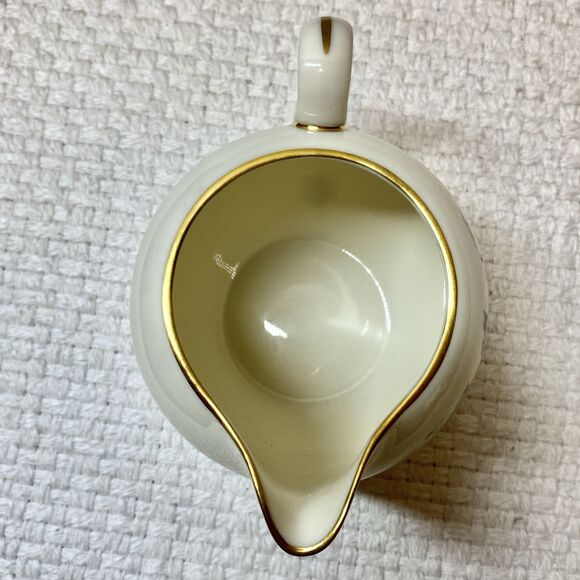 Vintage Retired Lenox China Westwind~(1)~ Creamer and Covered Sugar Bowl USA - Picture 13 of 14